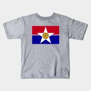 Flag of Dallas Kids T-Shirt